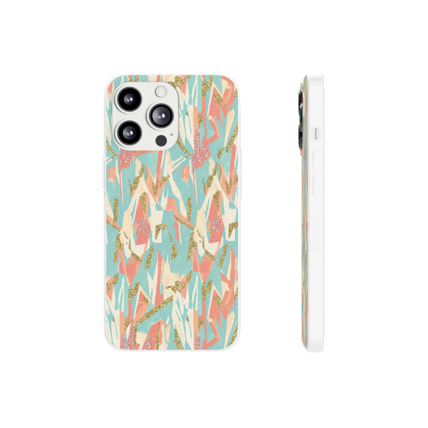 Pastel Abstract Floral Phone Case - Flexi Case