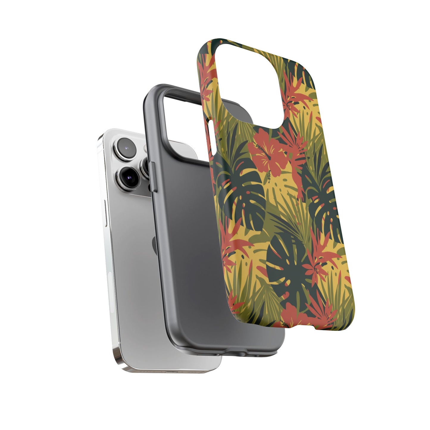 Tropical Hibiscus Phone Case — Durable Floral iPhone Protection