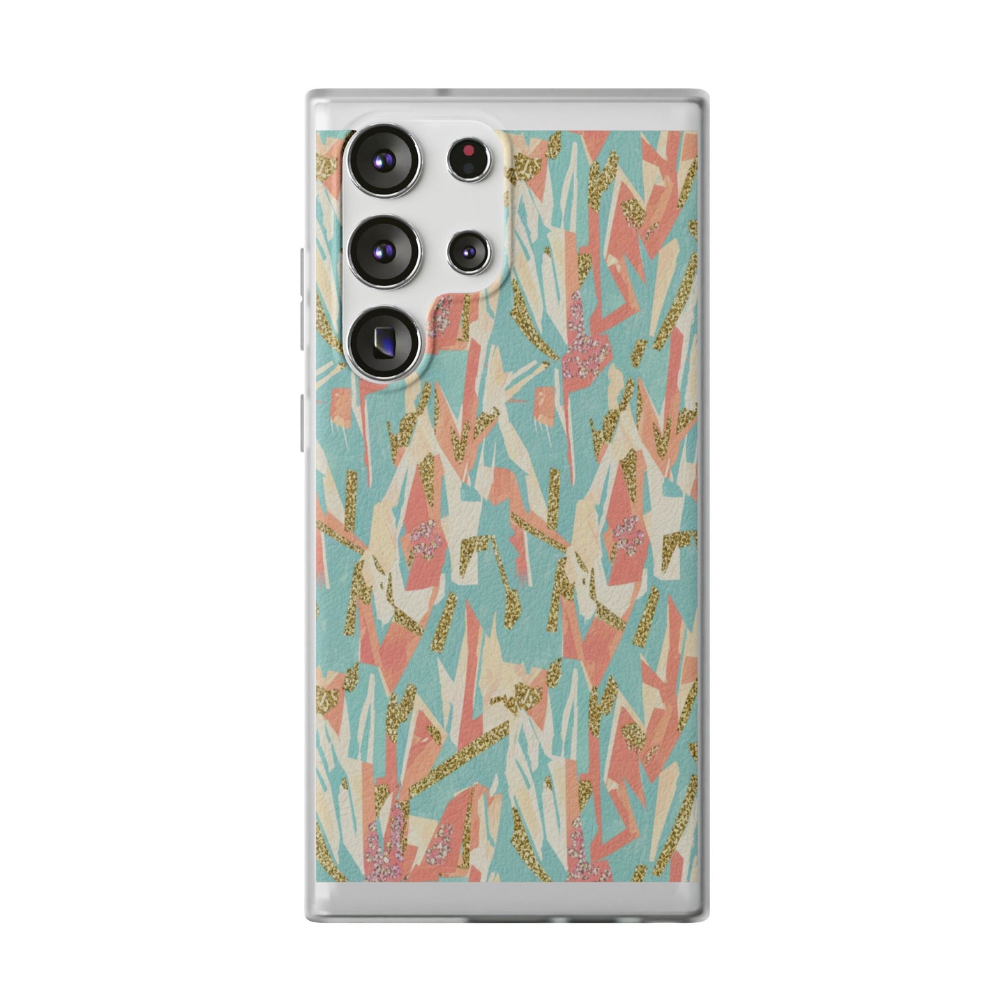 Pastel Abstract Floral Phone Case - Flexi Case