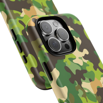 Camouflage Tough Phone Case — Military Camo Protective Cover