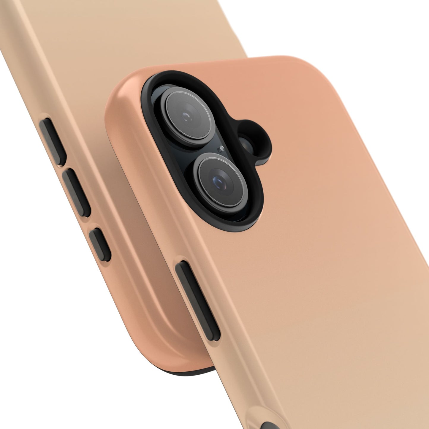 Gradient Tough Phone Case — Peach Ombre Protective Cover