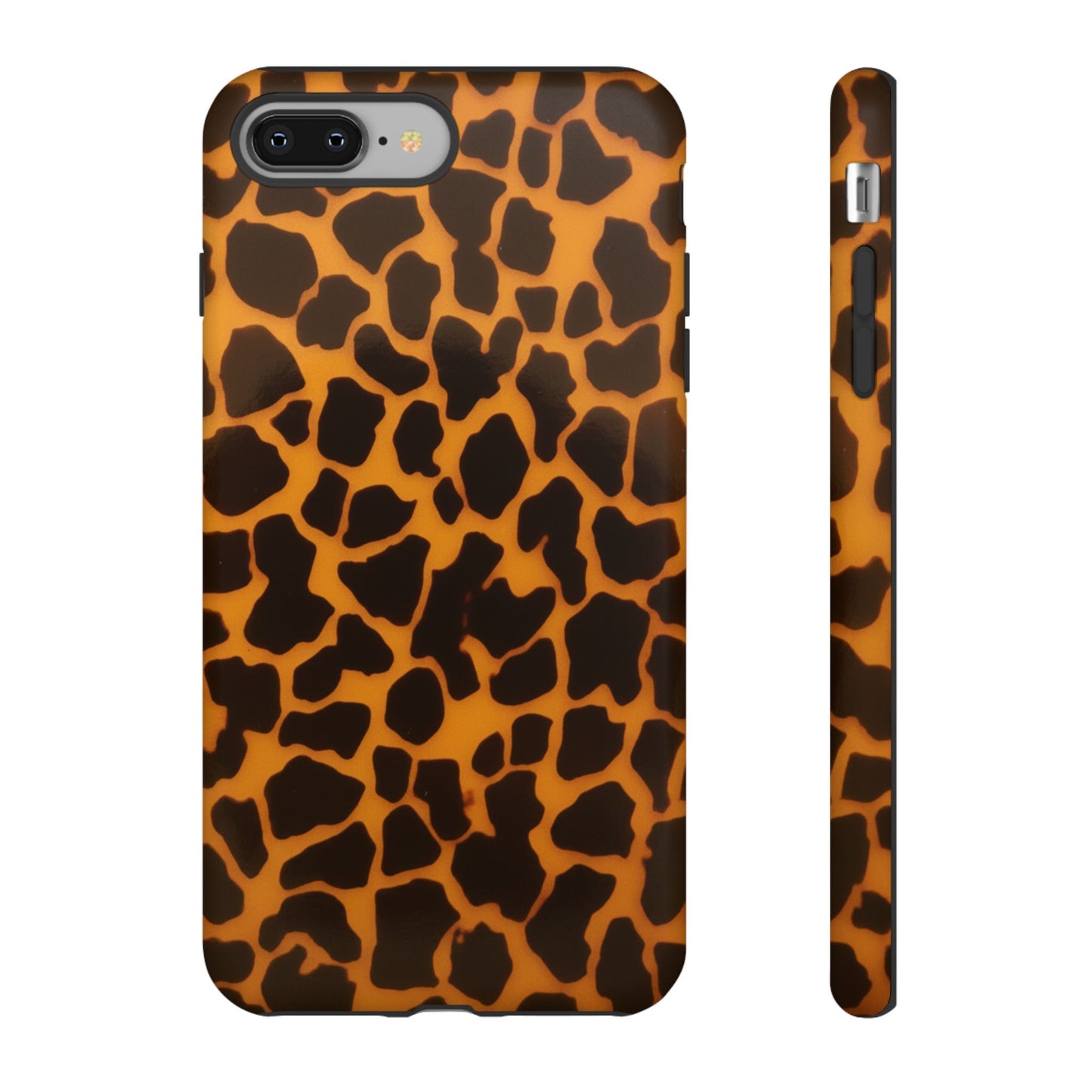 Leopard Print Tough Phone Case — Slim Protective iPhone Cover