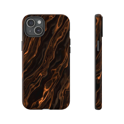 Copper Swirl Phone Case — Tough Protective iPhone Cover