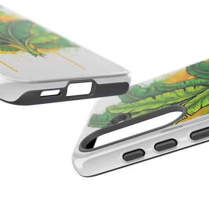Tropical Banana Leaf Phone Case — Vibrant Green Plant Protector