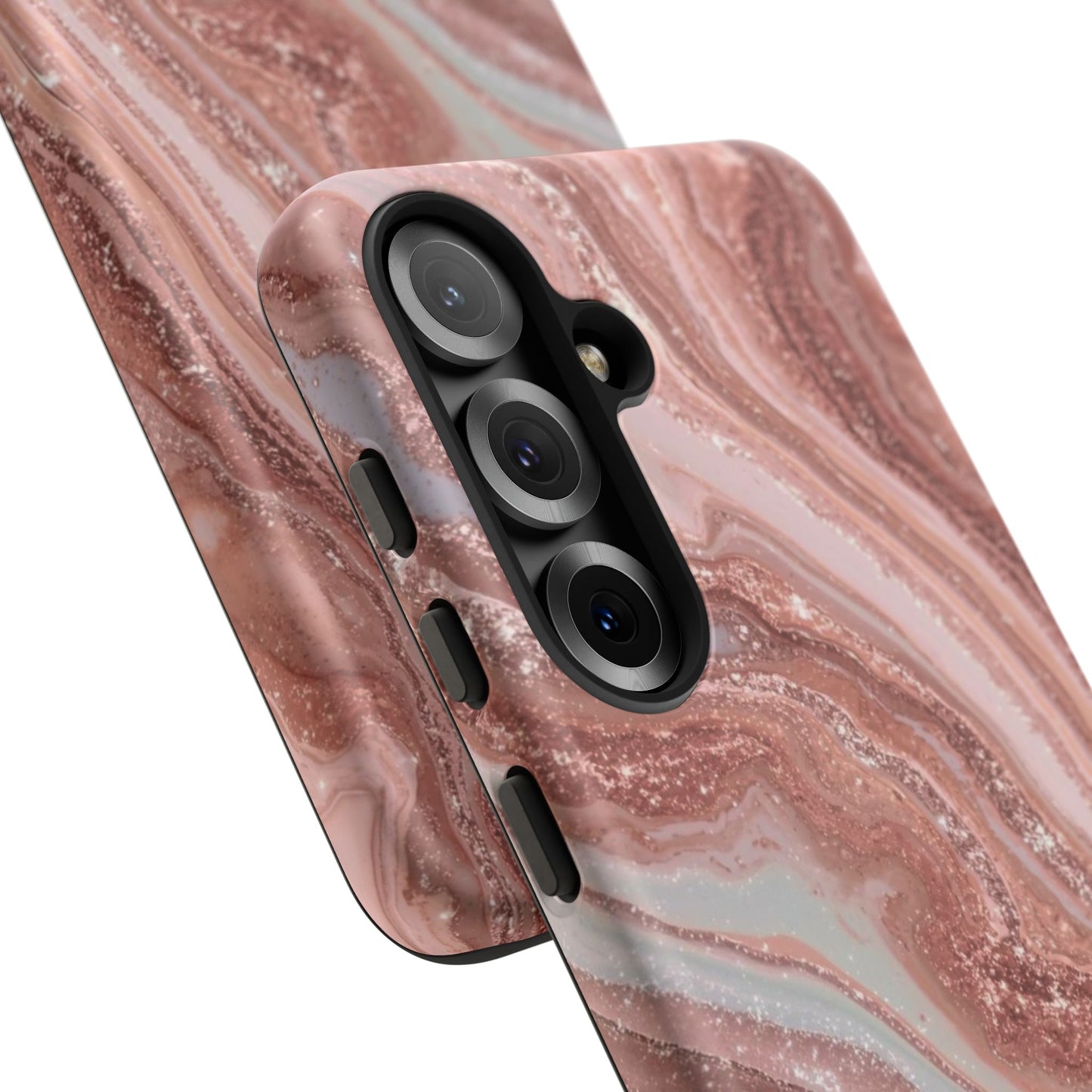 Rose Gold Marble Tough Phone Case