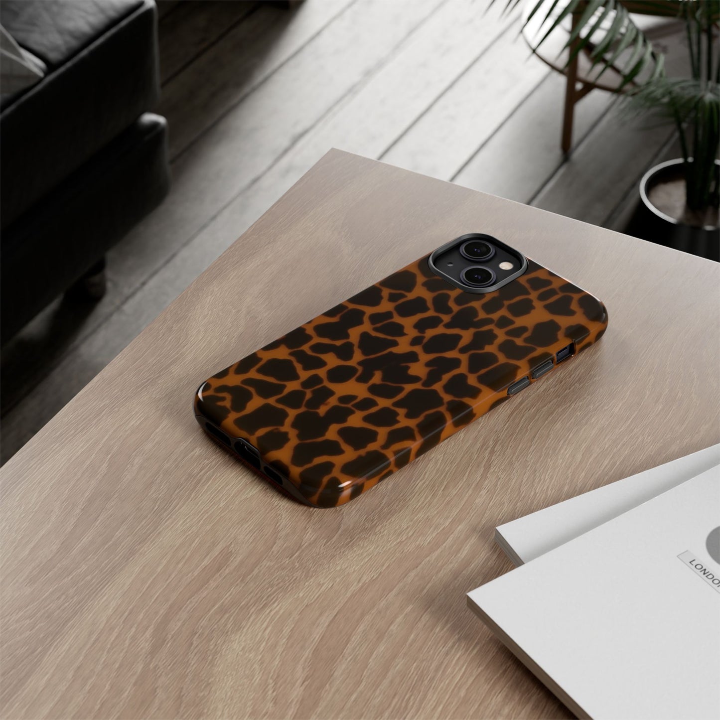 Leopard Print Tough Phone Case
