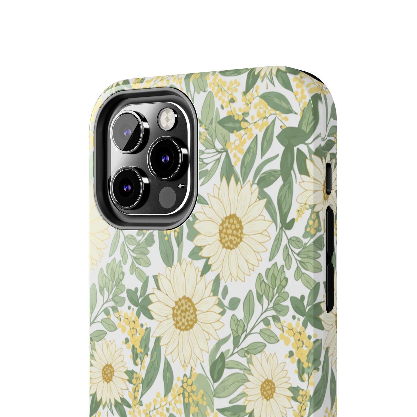 Daisy Meadow Tough Phone Case — Floral Protective Phone Cover