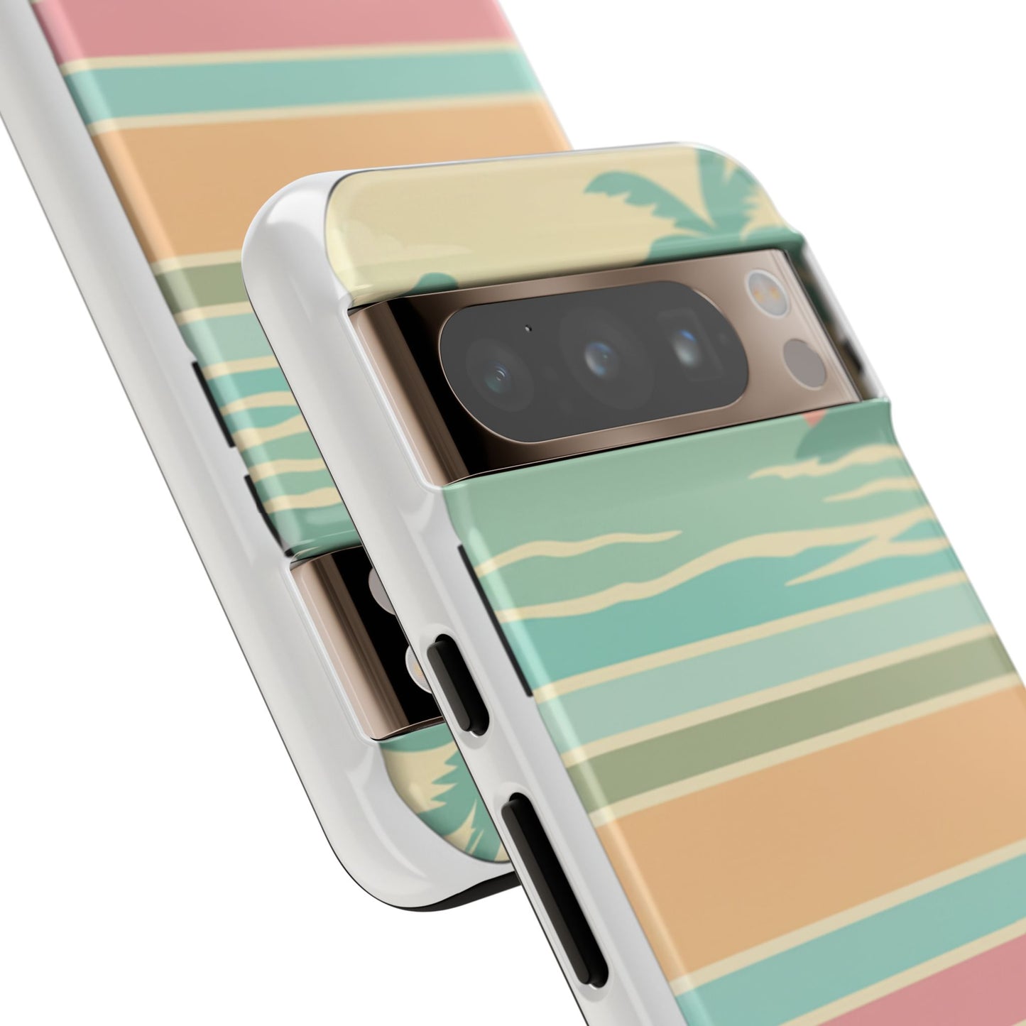 Tough Case — Retro Pastel Sunset Palm Tree Phone Case