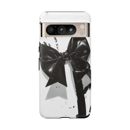 Phone Case — Black Bow Graphic Protective Cover