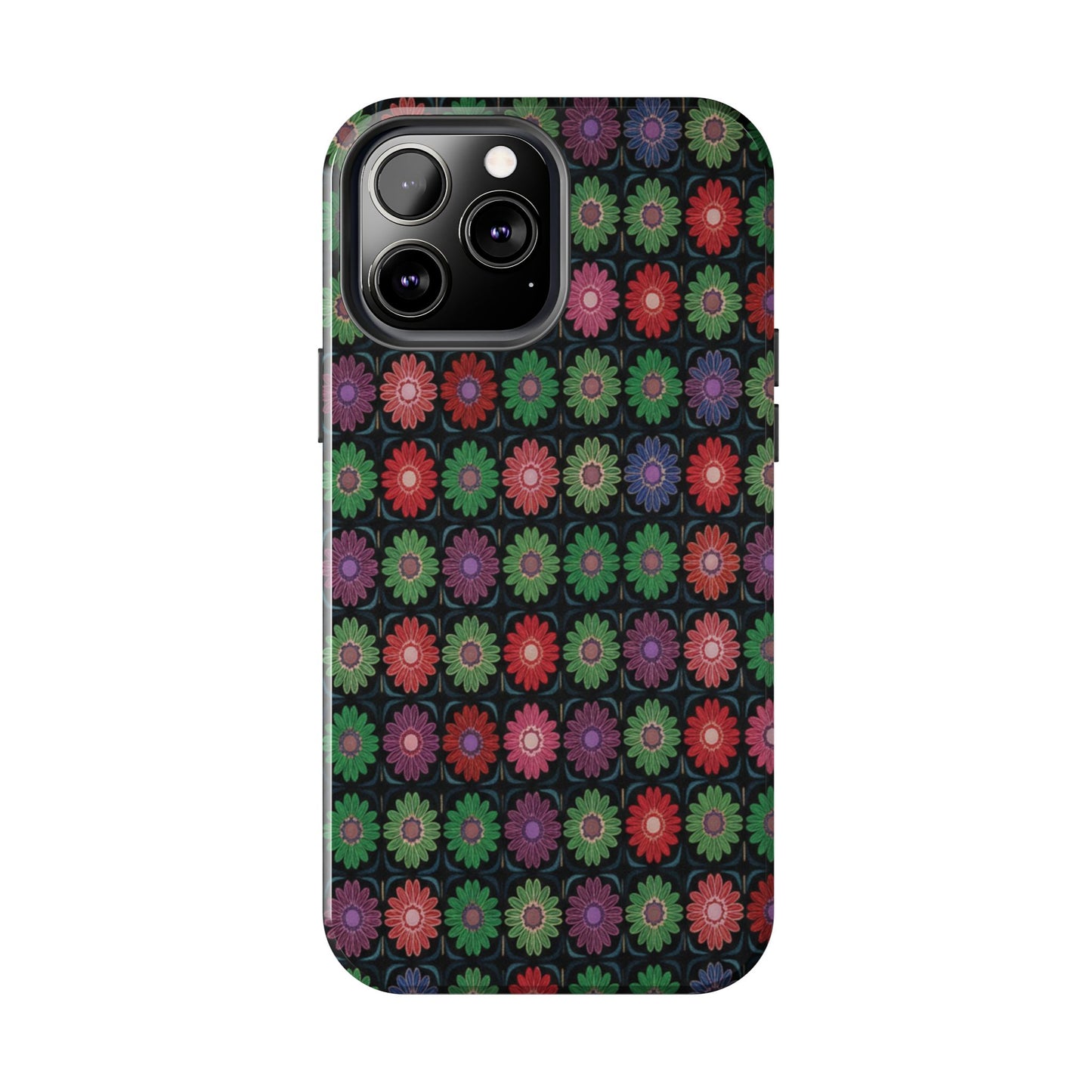 Copy of Floral Sunflower Tough Phone Case — Neutral Daisy Pattern Protective Cover