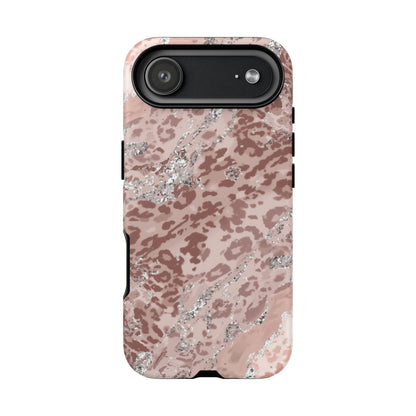 Tropical Monstera Phone Case — Colorful Leaf Protective Tough Case