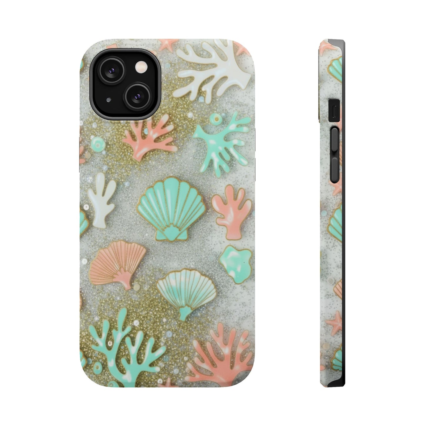 Seashell Coral Magnetic Impact Phone Case