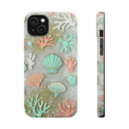 Seashell Coral Magnetic Impact Phone Case