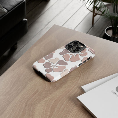 Tough Cases — Neutral Floral Tough Phone Case