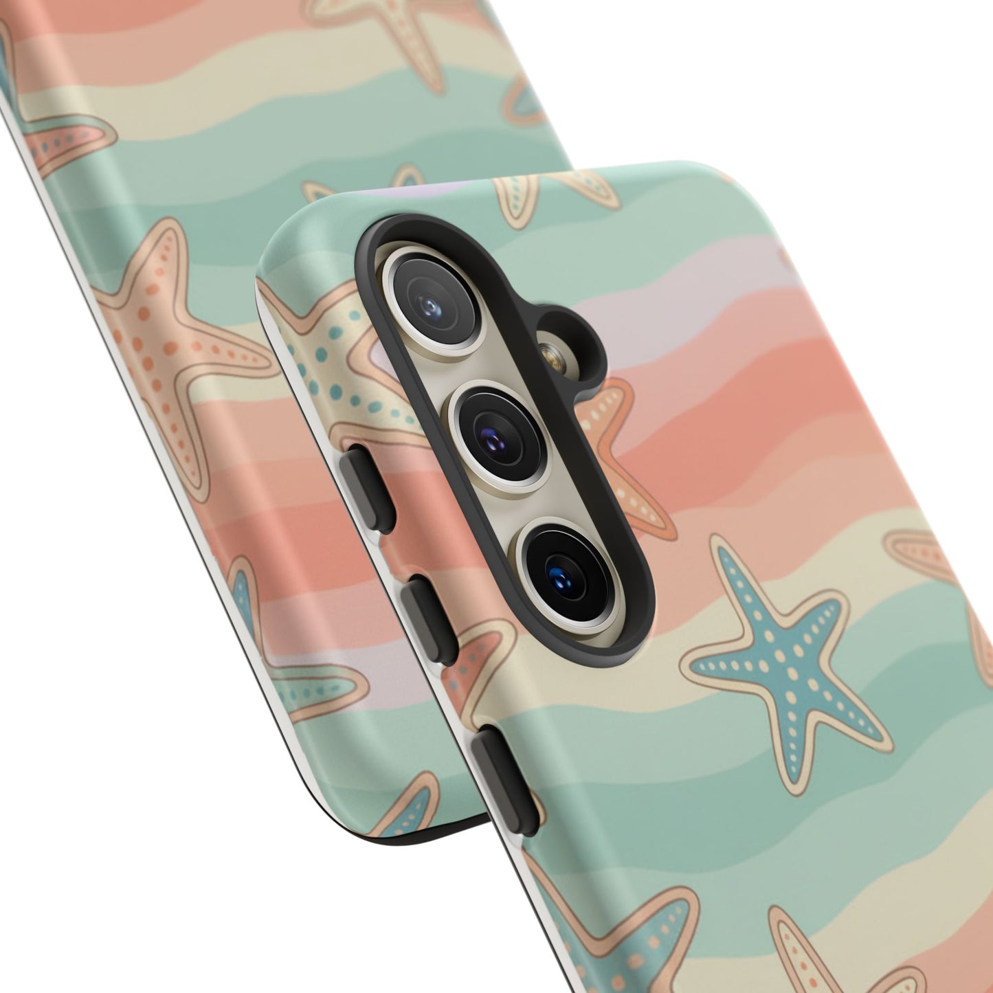 Starfish Wave Tough Phone Case — Pastel Beach Protective Cover