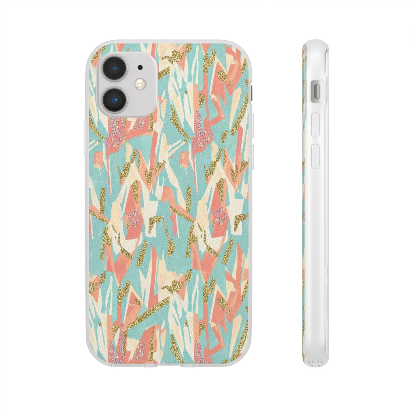 Pastel Abstract Floral Phone Case - Flexi Case