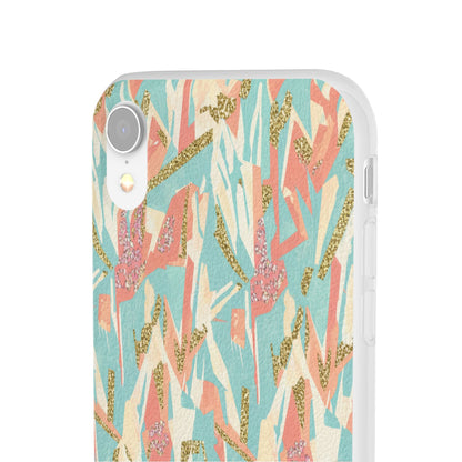 Pastel Abstract Floral Phone Case - Flexi Case