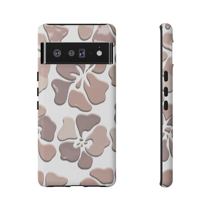 Tough Cases — Neutral Floral Tough Phone Case