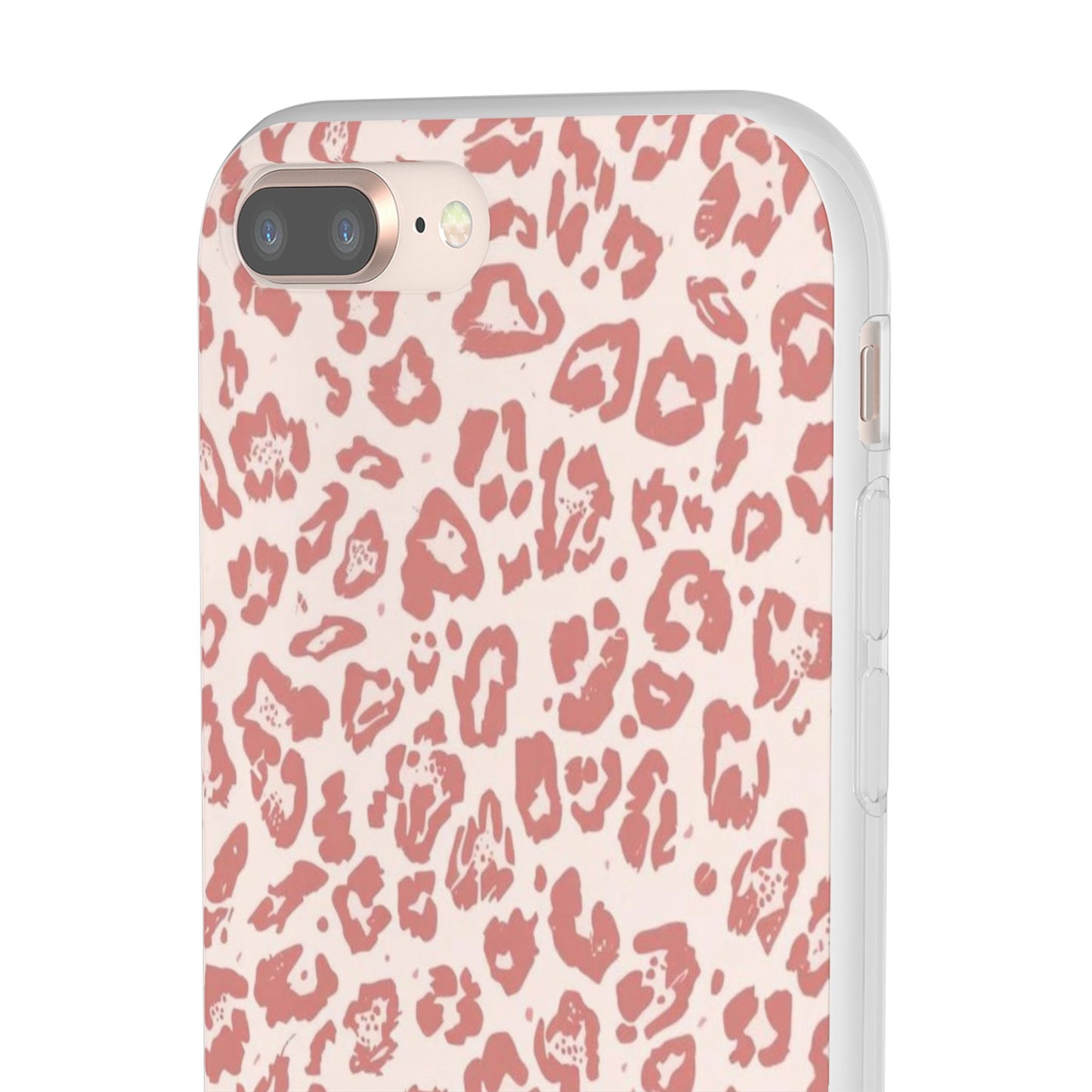 Pink Leopard Print Phone Case – Slim Flexible Protective Cover