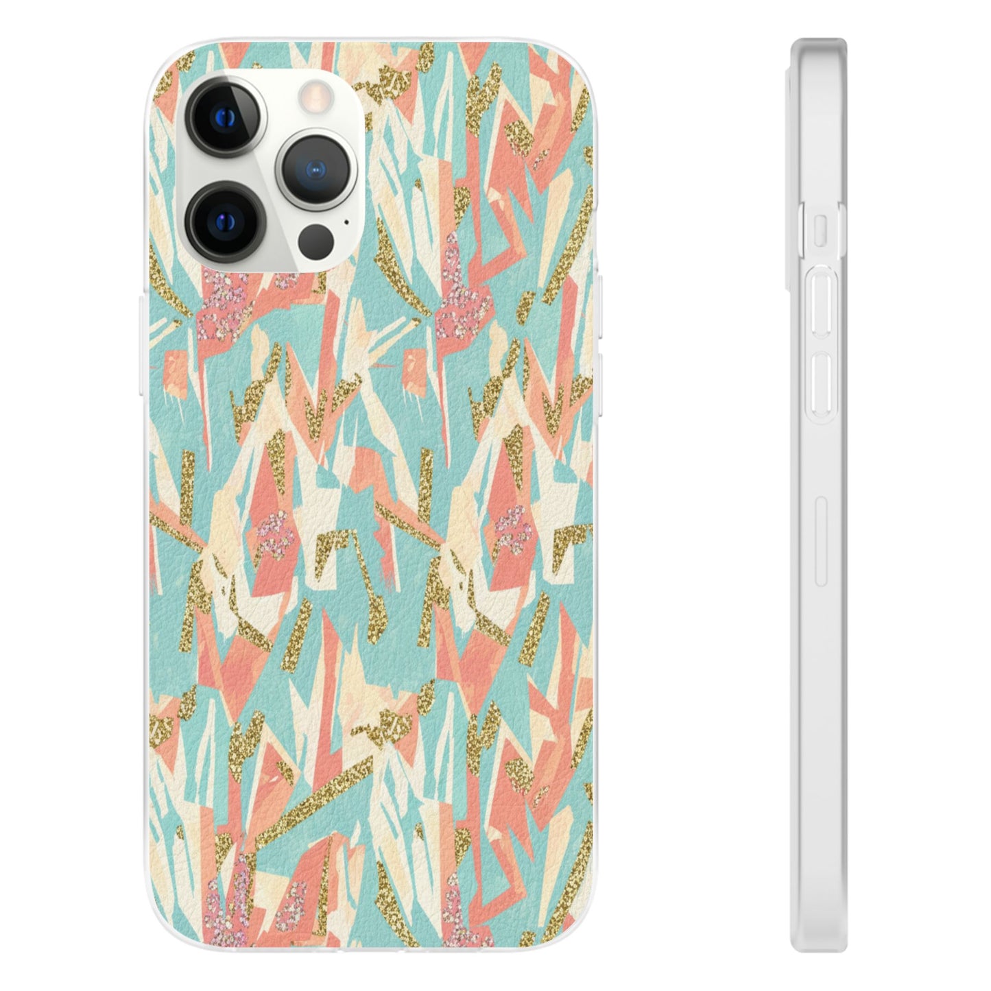 Pastel Abstract Floral Phone Case - Flexi Case