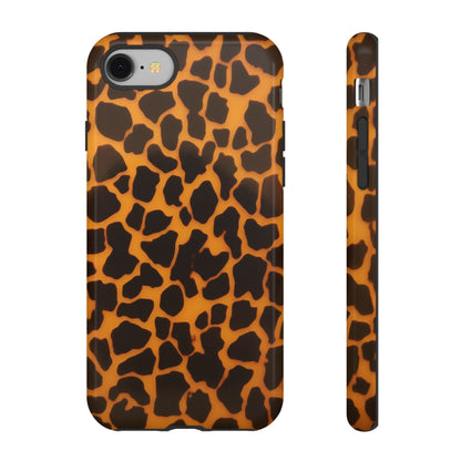 Leopard Print Tough Phone Case — Slim Protective iPhone Cover