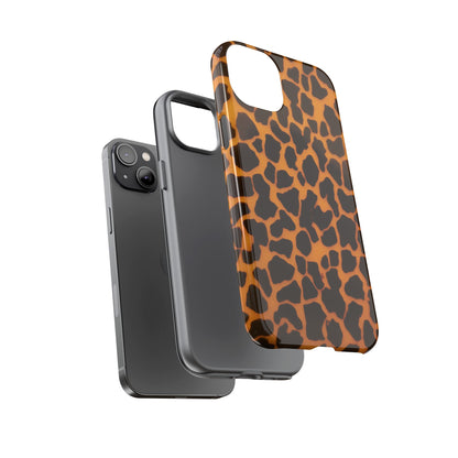 Leopard Print Tough Phone Case — Slim Protective iPhone Cover