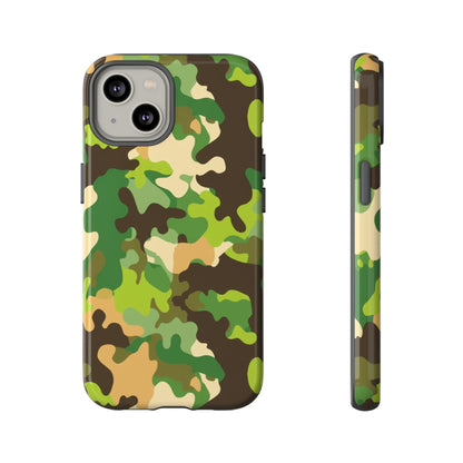 Camouflage Tough Phone Case — Military Camo Protective Cover