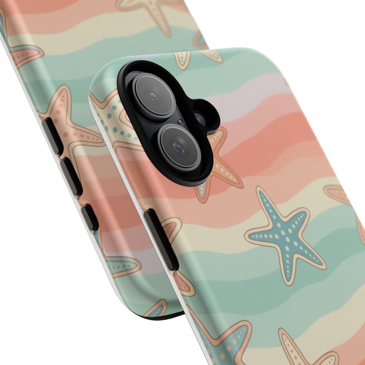 Starfish Wave Tough Phone Case — Pastel Beach Protective Cover