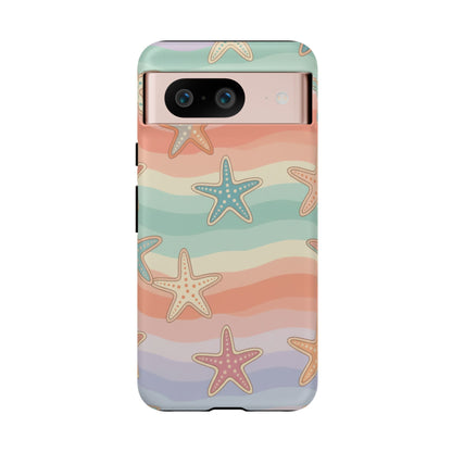Starfish Wave Tough Phone Case — Pastel Beach Protective Cover