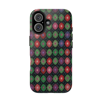 Copy of Floral Sunflower Tough Phone Case — Neutral Daisy Pattern Protective Cover