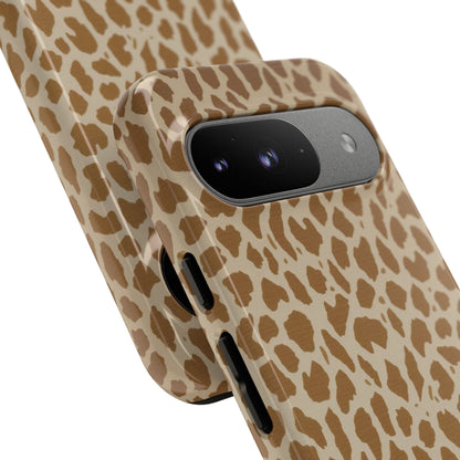 Leopard Print Tough Phone Case — Slim Protective Animal Pattern