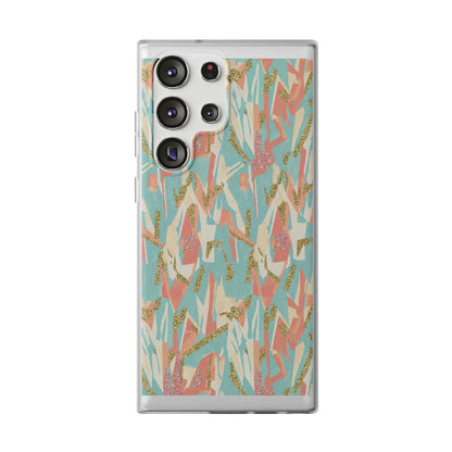 Pastel Abstract Floral Phone Case - Flexi Case