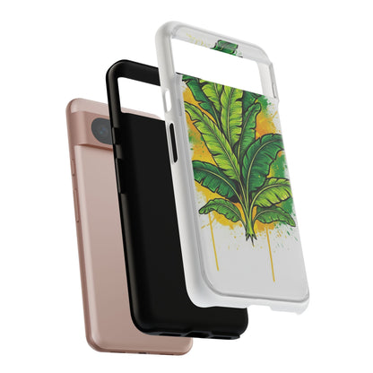 Tropical Banana Leaf Phone Case — Vibrant Green Plant Protector