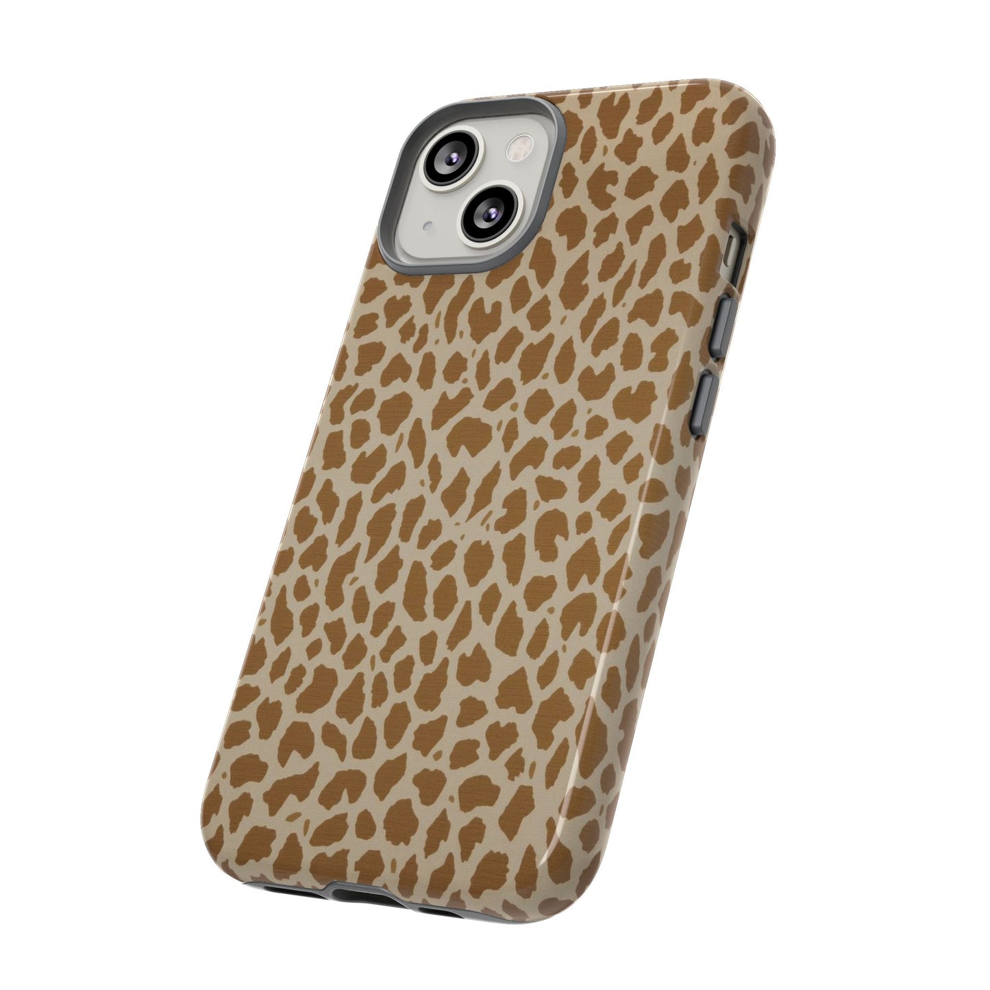 Leopard Print Tough Phone Case — Slim Protective Animal Pattern