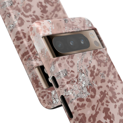 Tropical Monstera Phone Case — Colorful Leaf Protective Tough Case