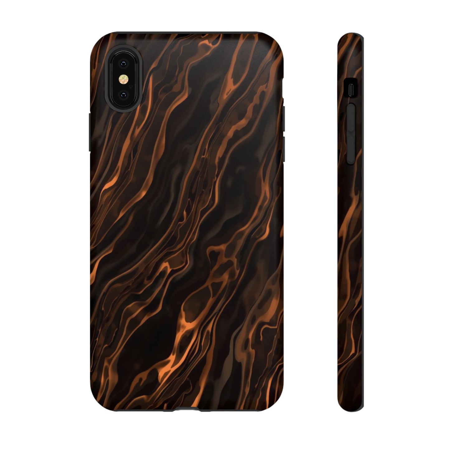 Copper Swirl Phone Case — Tough Protective iPhone Cover