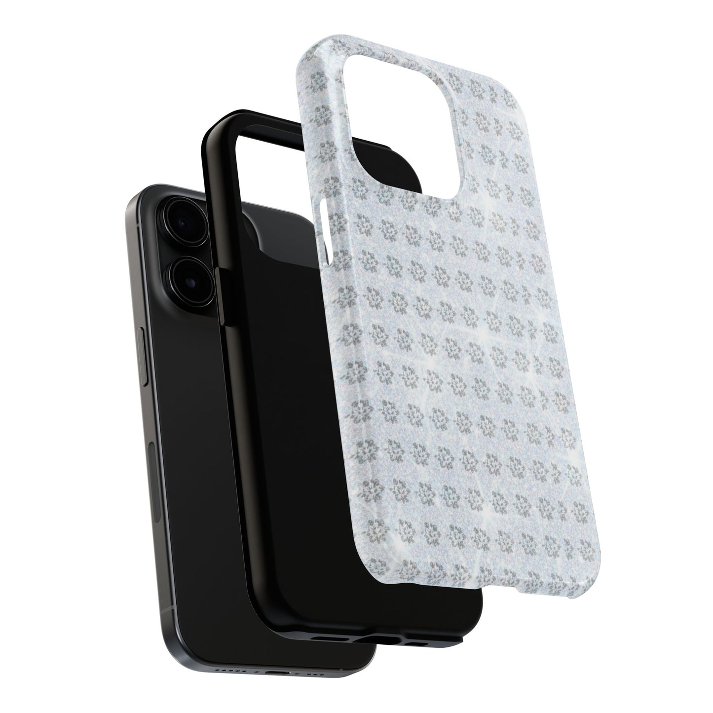 Tough Phone Case — Subtle floral Print Protective Cover