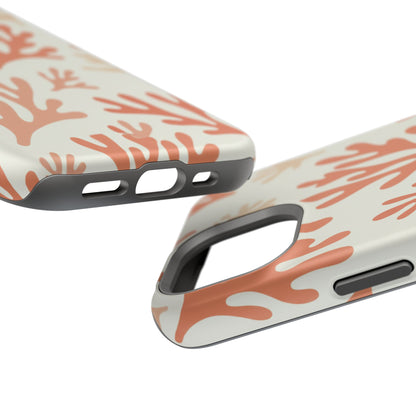 Coral Reef Magnetic Impact Phone Case — Protective MagSafe-Compatible Design