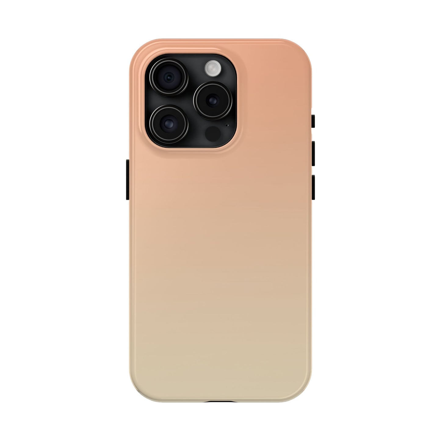 Gradient Tough Phone Case — Peach Ombre Protective Cover