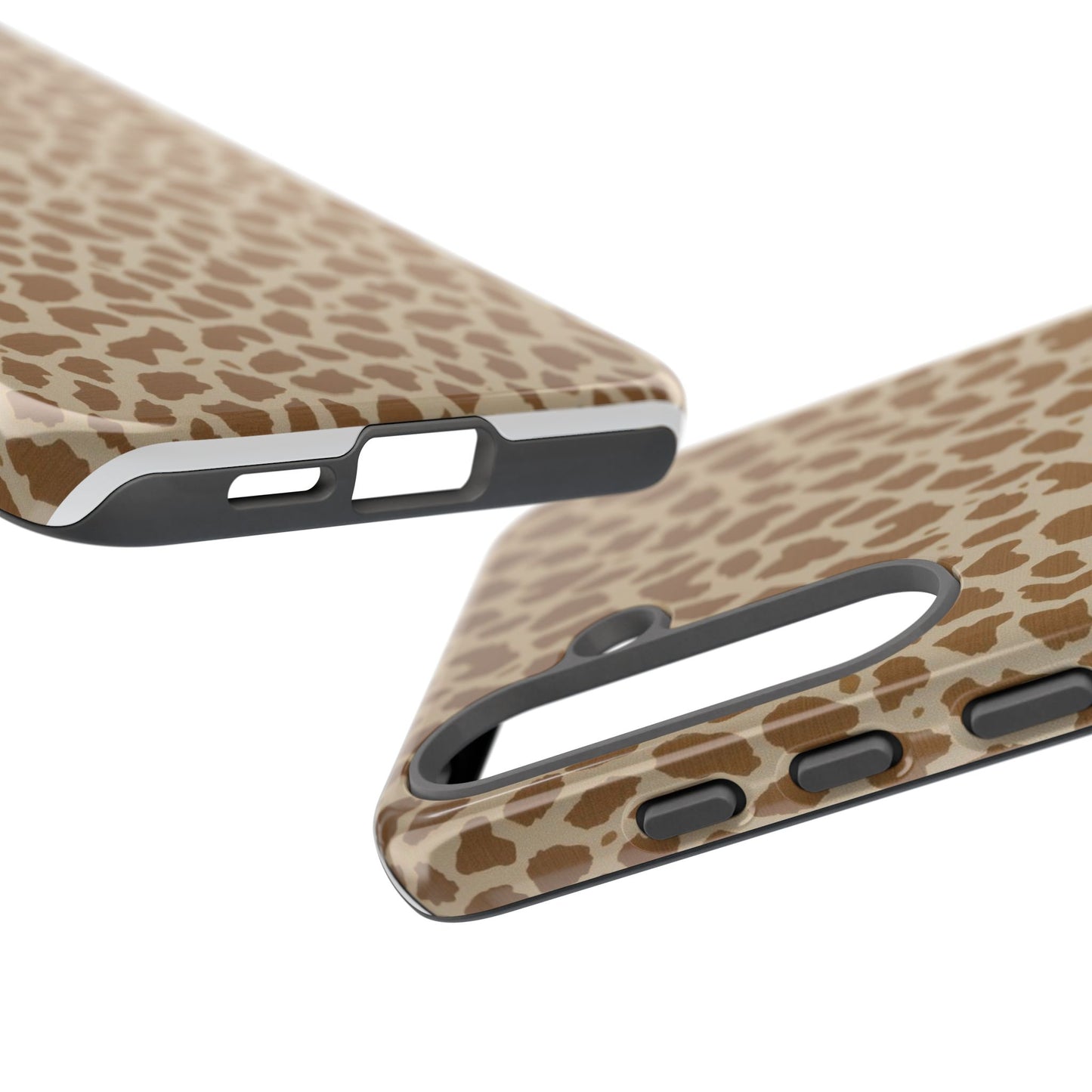 Leopard Print Tough Phone Case — Slim Protective Animal Pattern