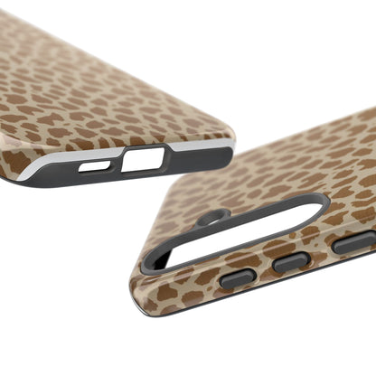 Leopard Print Tough Phone Case — Slim Protective Animal Pattern