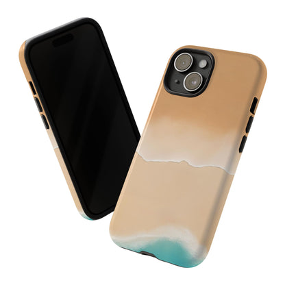 Ocean Shore Tough Phone Case — Beach Wave Protective Cover