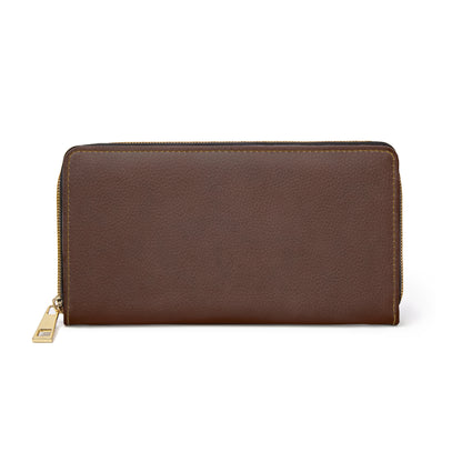 Brown Leather Zipper Wallet – Long Zip Wallet
