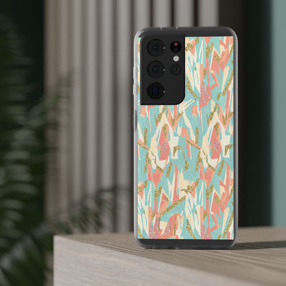 Pastel Abstract Floral Phone Case - Flexi Case