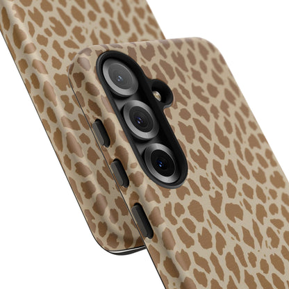 Leopard Print Tough Phone Case — Slim Protective Animal Pattern