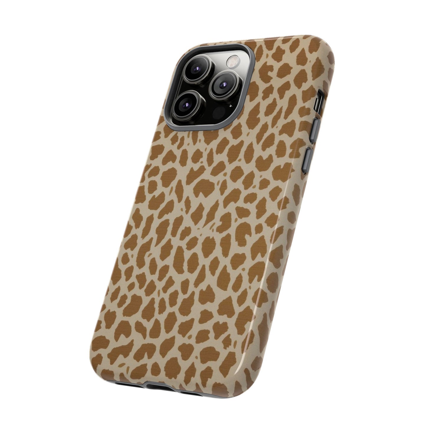 Leopard Print Tough Phone Case — Slim Protective Animal Pattern