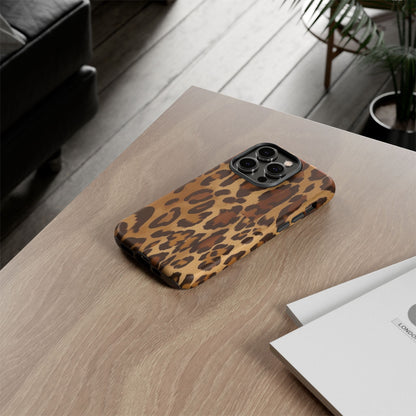 Leopard Print Tough Phone Case