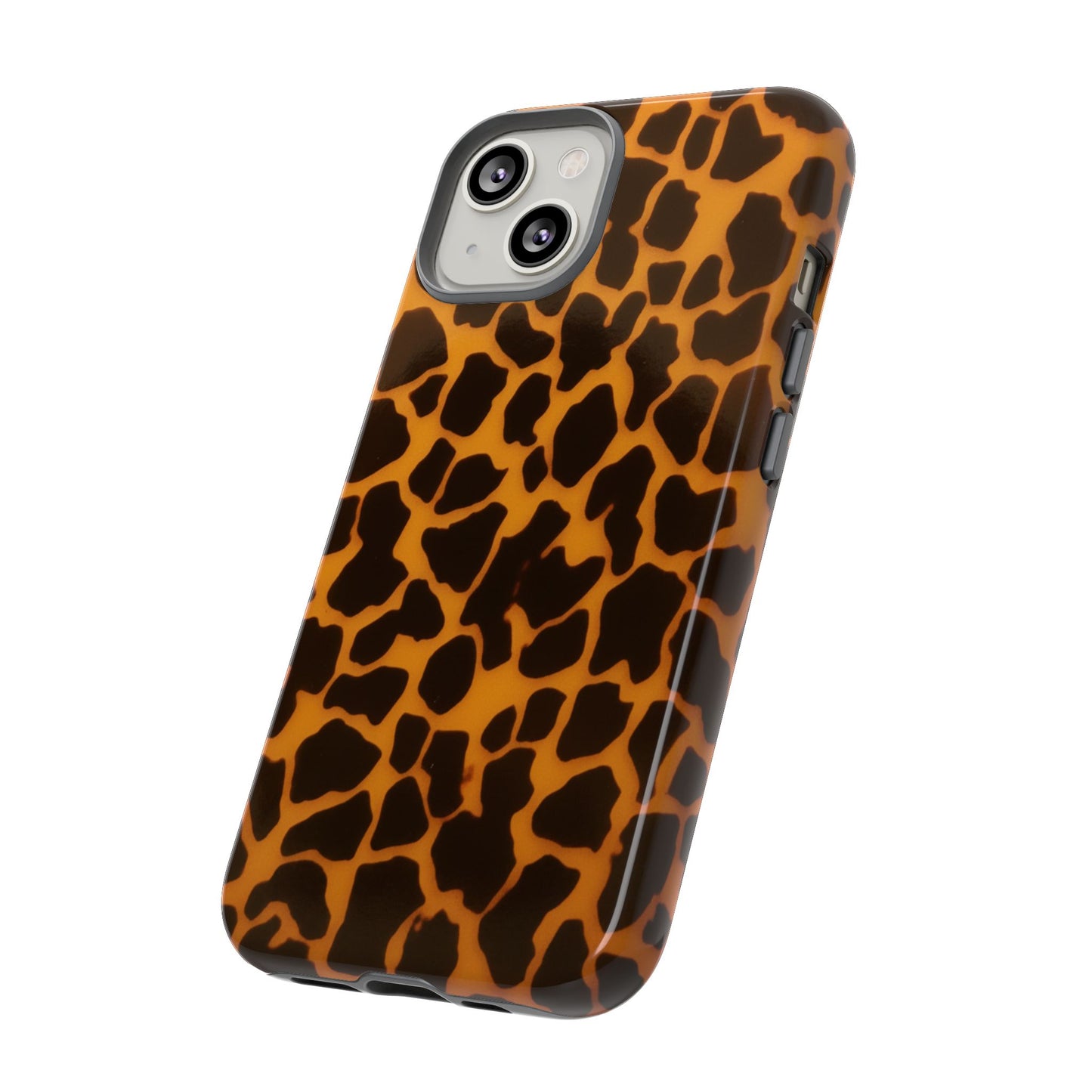 Leopard Print Tough Phone Case — Slim Protective iPhone Cover