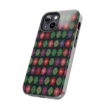 Copy of Floral Sunflower Tough Phone Case — Neutral Daisy Pattern Protective Cover