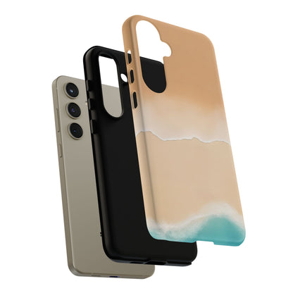 Ocean Shore Tough Phone Case — Beach Wave Protective Cover